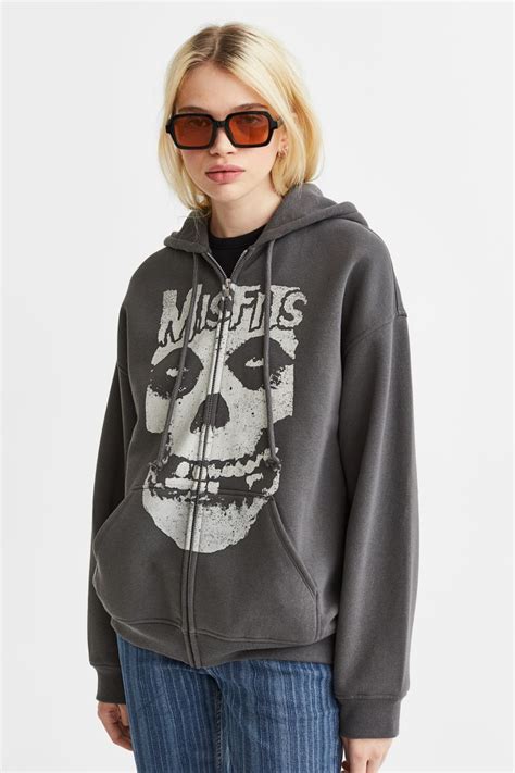 h&m zip up hoodie|h&m official website.